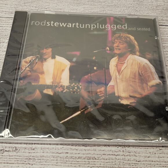 Rod Steward Unplugged and Seated Feat. Ronnie Wood Cd, New in Packaging - Picture 1 of 6